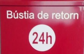 b&uacute;stia retorn imatge web