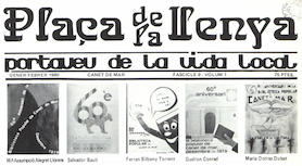 Pla&ccedil;a de la Llenya - imatge portada