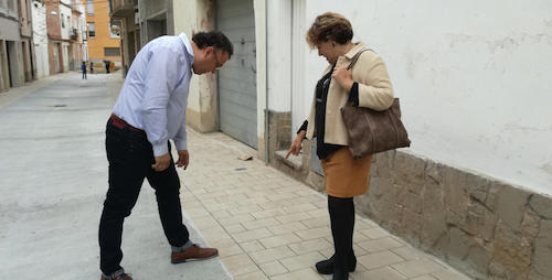 Visita obra carrer Nou