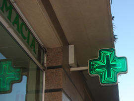 Creu de farmàcia - Canet