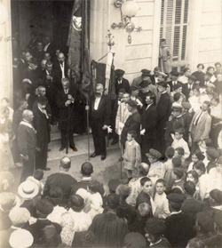 concentració a l'ajuntament