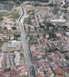 Vista a&egrave;ria de les rondes