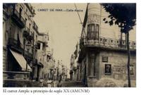 imatge antiga del carrer Ample