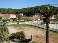 Vil·la Flora: vista pati