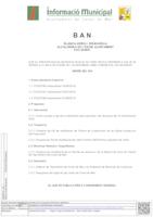 Ban Ple 26/09/2019 - ordre del dia