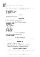 Acta ple 30/12/2013 extraordinari i urgent - revisat