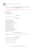 Acta Ple 25 de febrer de 2021