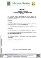 Ban Ple extraordinari 18/10/2022