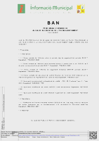 Ban Ple extraordinari 18/05/23