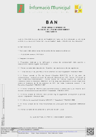 Ban convocatòria Ple ordinari 28/09/23