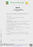 Ban Ple ordinari 26/06/2025
