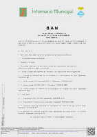 Ban Ple ordinari 27 de novembre de 2025