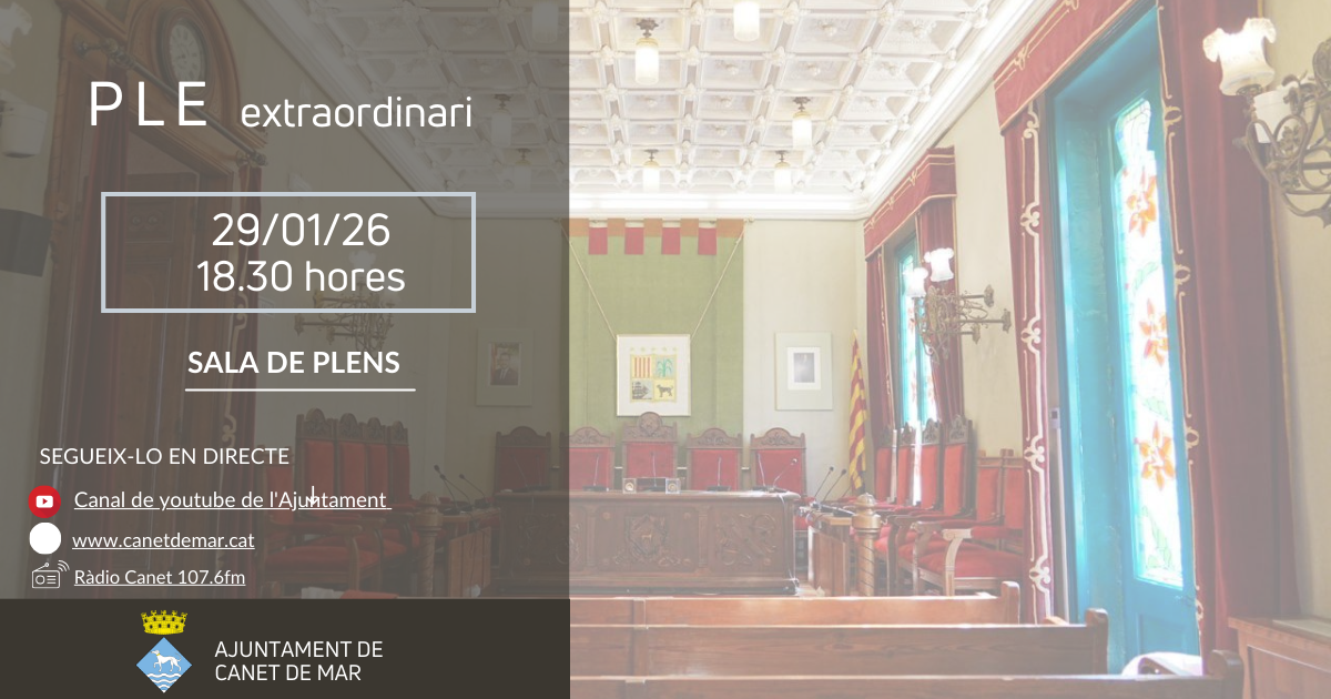 Ple extraordinari 29 01 26