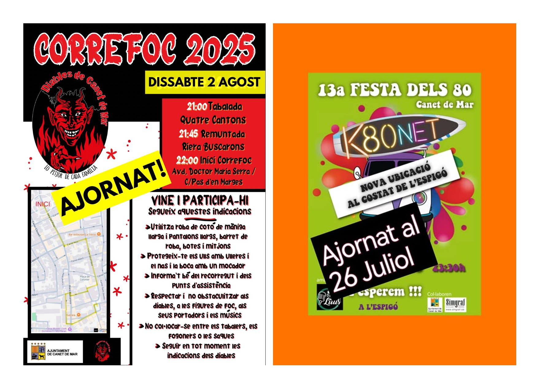 ajornats correfoc i K80