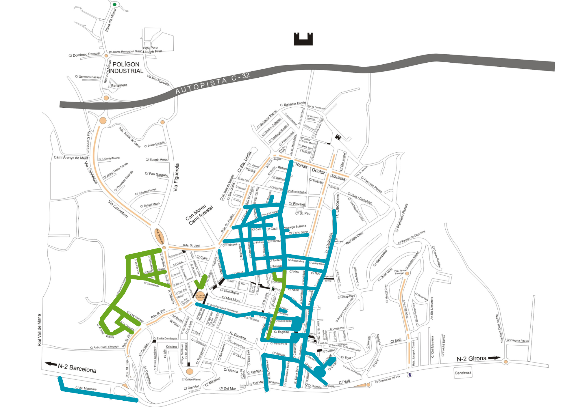 mapa dia 24 de juliol
