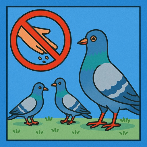 prohibit donar menjar als coloms