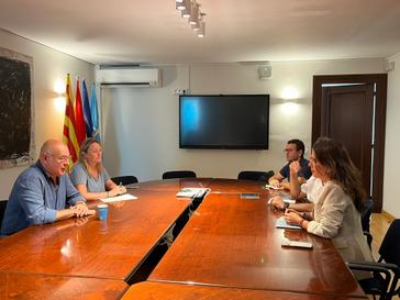 visita Directora General de Pol&iacute;tiques del Litoral