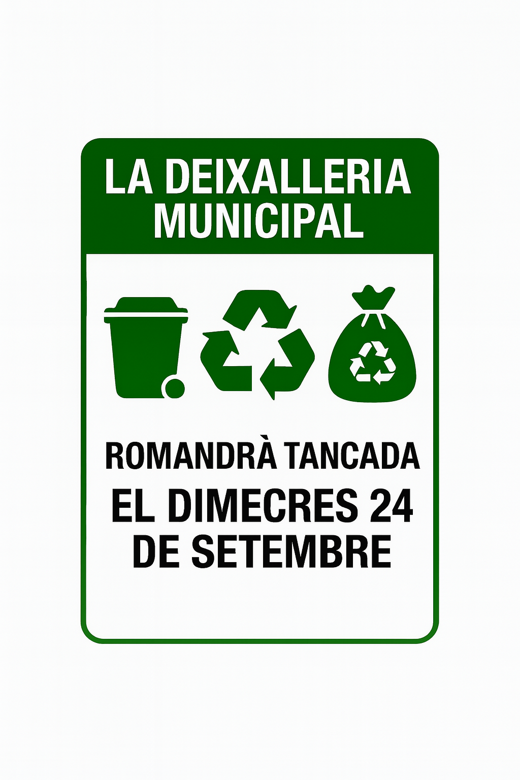 deixalleria tancada