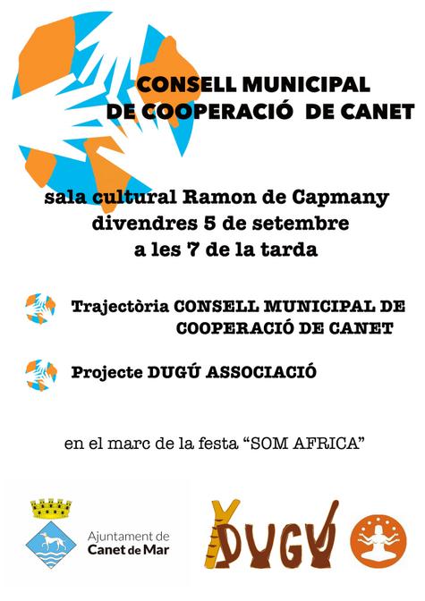 Cartell xerrada Dugu