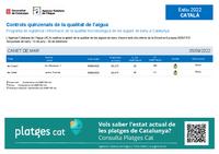 Informe ACA (Període 8: del 05/09/2022 al 18/09/2022)