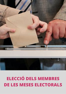Eleccions 14F banner elecció membres meses electorals