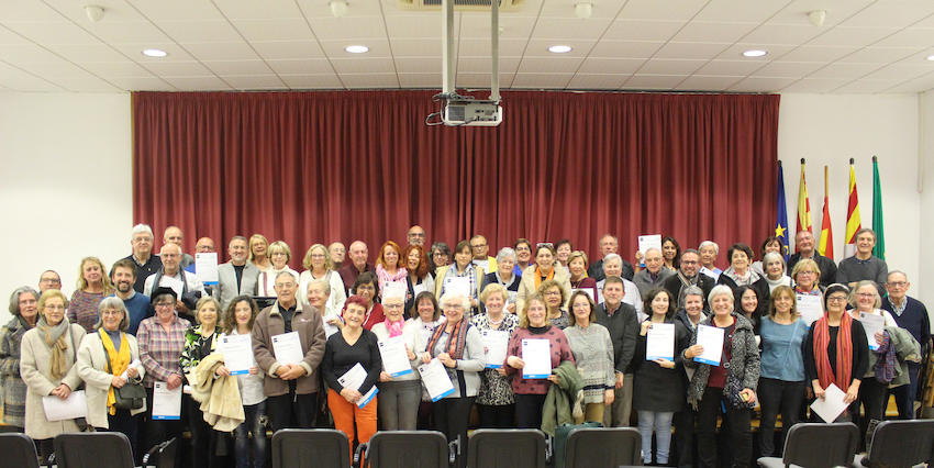 Foto grup UNED Sènior