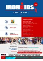 Cartell Ironkids Canet de Mar 2022