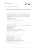 Q&uuml;estionari FAQS