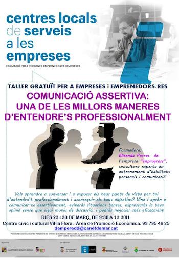 Comunicació assertiva cartell