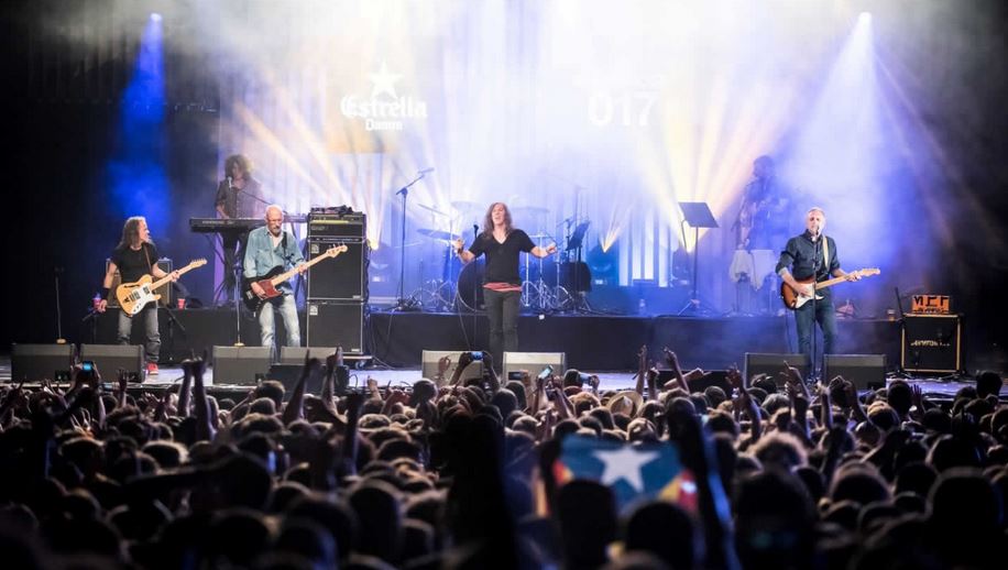 Sopa de Cabra actuant al Festival Canet Rock. Fotografia de Canet Rock