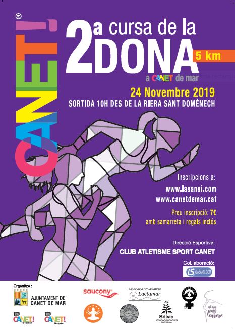 Cartell cursa de la dona