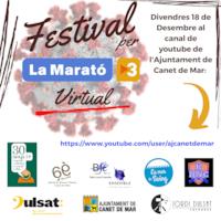 Cartell festival per la marat&oacute; 2020