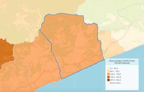 mapa canet coronavirus