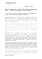 Nota de premsa CatSalut Girona Residència Sant Roc