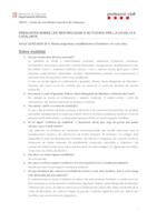 FAQS 25 de mar&ccedil;