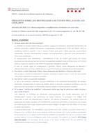 FAQS actualitzades 1 d'abril de 2020