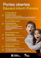 Portes obertes Centres Educatius Infantil i Primària