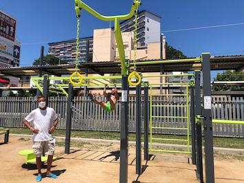 Workout amb el regidor Josep Tenas
