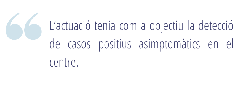 Cribratge sanitari ins canet