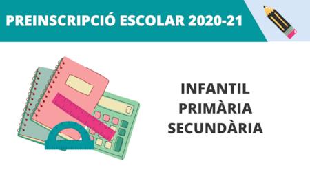 card infantil, primària i secundària