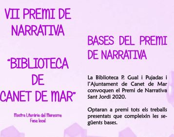 Premi narrativa 2020