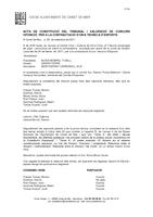 Acta i resultats plaça tècnic Esports