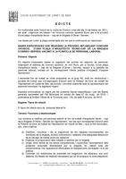 Edicte arquitecte tècnic - cap BOiS
