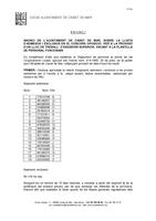 Llista aspirants admesos plaça enginyer
