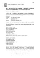 Acta i puntuació Enginyer