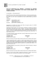 Acta i puntuació tècnic Medi Ambient