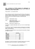 Acta final valoracio conserge de l'escola Misericordia