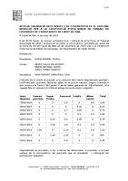 Acta conserge borsa