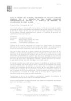 Acta segona crida