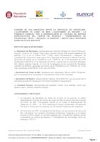 Conveni Catàleg de Serveis CRTTT - Aj CAnet - Aj Mataró - Diputació BCN - Eurecat